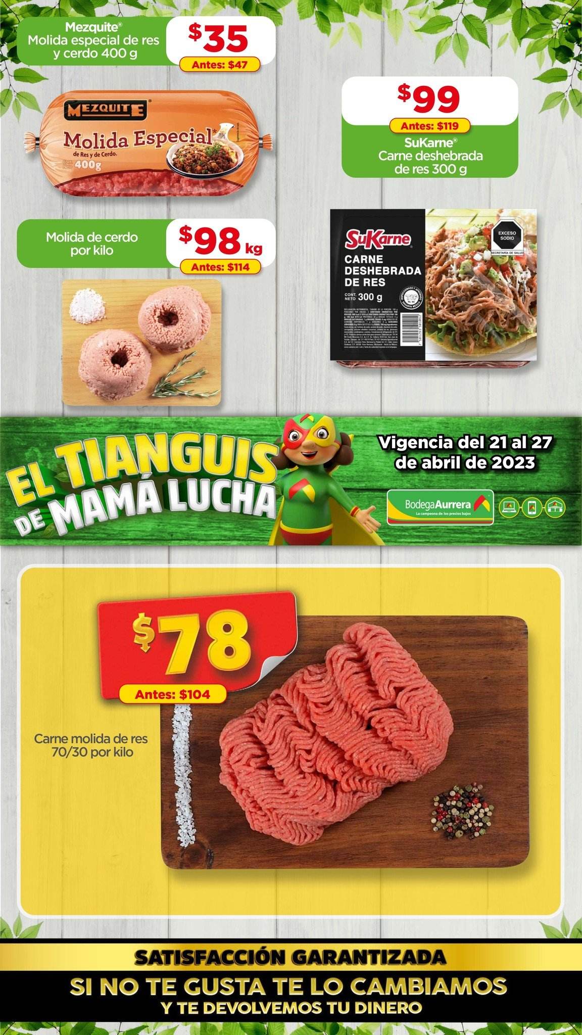 Catálogo Bodega Aurrerá - 21.4.2023 - 27.4.2023. Página 1