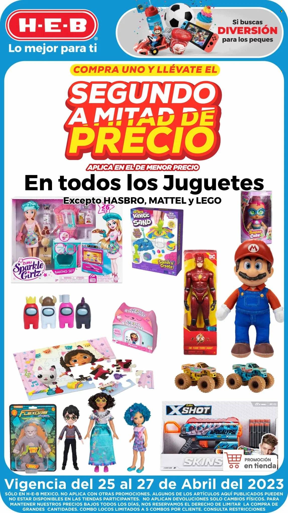 Catálogo H-E-B - 25.4.2023 - 27.4.2023. Página 1