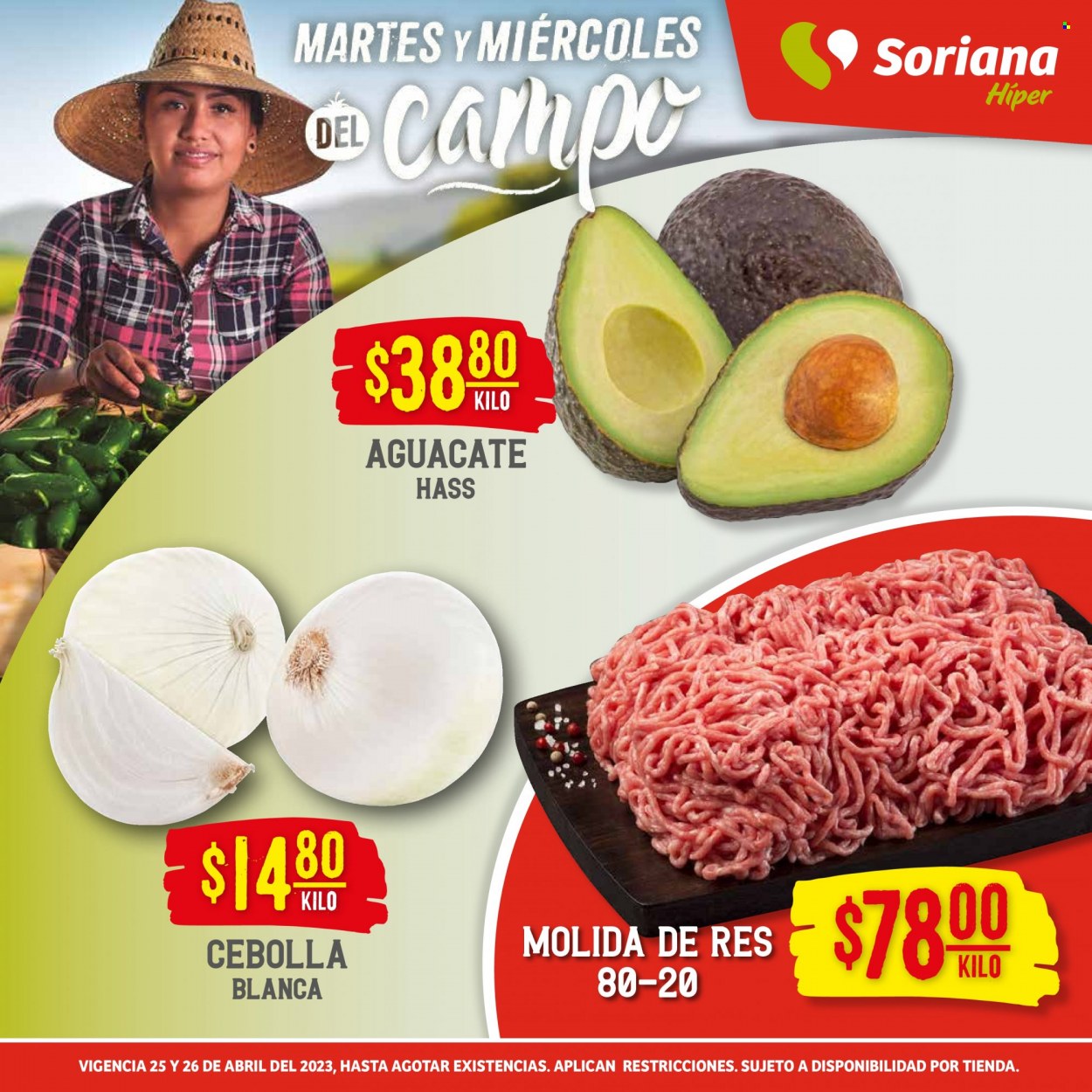 Catálogo Soriana Híper - 25.4.2023 - 26.4.2023. Página 1