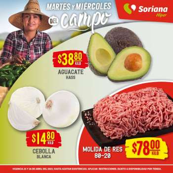 Folleto actual Soriana Híper - 25.4.2023 - 26.4.2023.