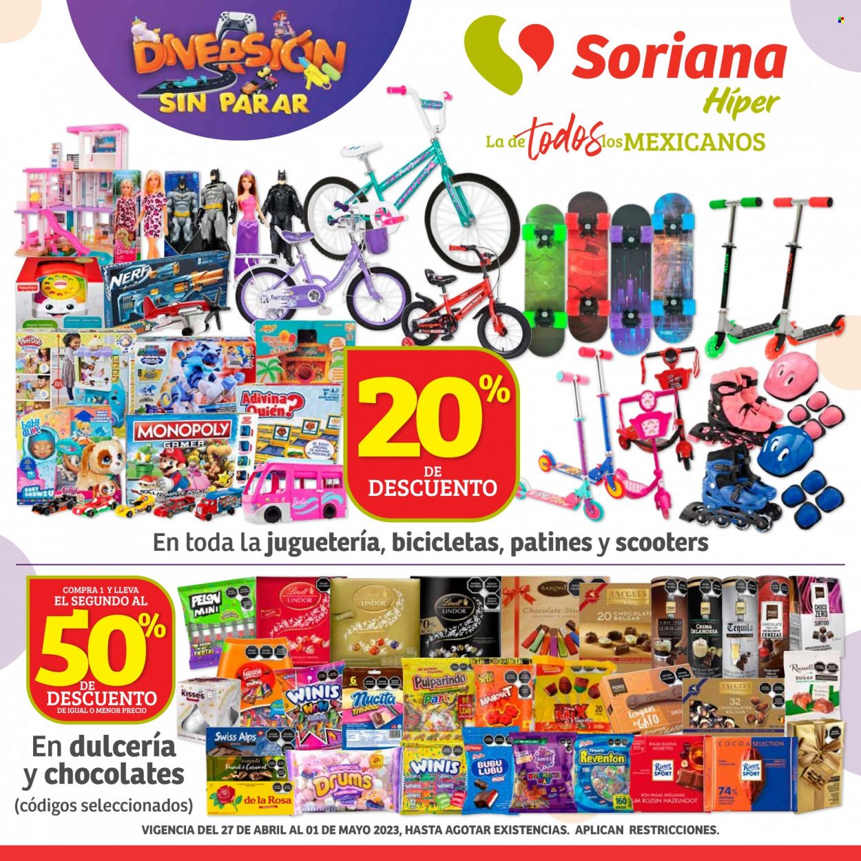 Catálogo Soriana Híper - 27.4.2023 - 1.5.2023. Página 1