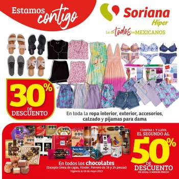 Folleto actual Soriana Híper - 28.4.2023 - 10.5.2023.