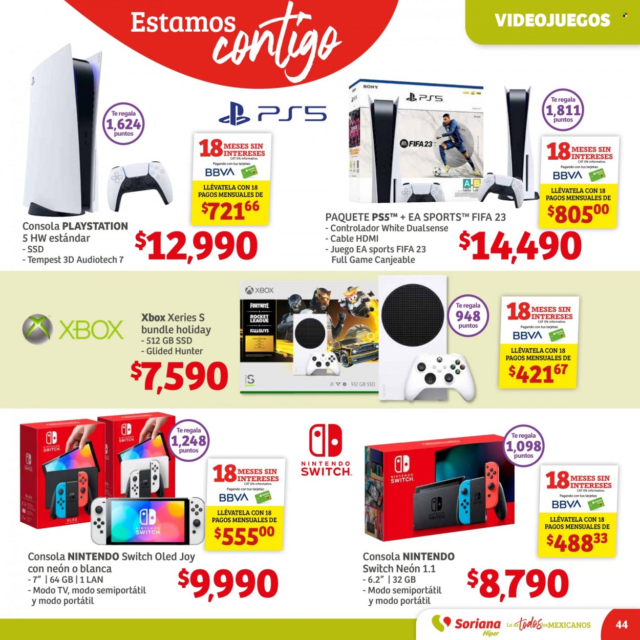 Catálogo Soriana Híper - 28.4.2023 - 10.5.2023. Página 44