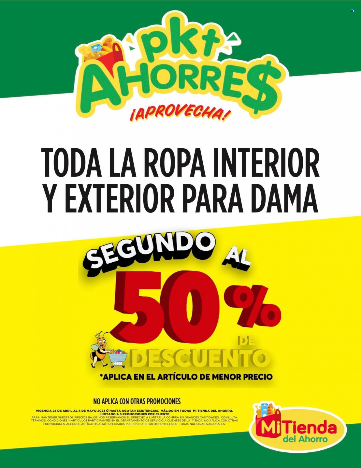 Catálogo Mi Tienda de Ahorro - 28.4.2023 - 4.5.2023. Página 1