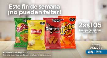 Folleto actual Sam's Club.