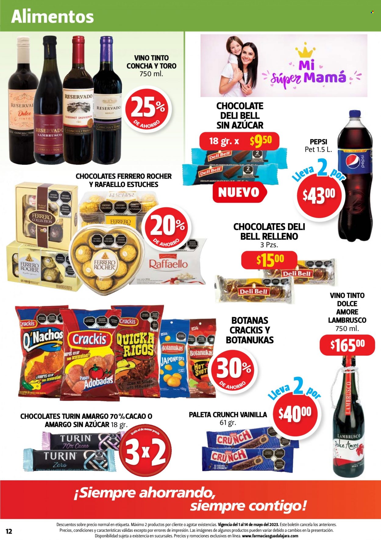 Catálogo Farmacias Guadalajara - 1.5.2023 - 14.5.2023. Página 12