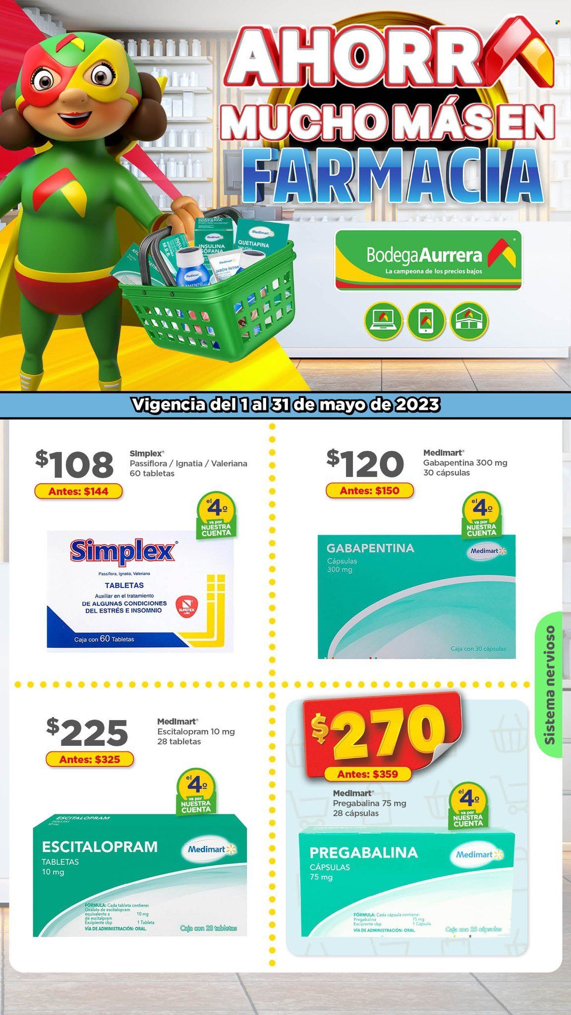 Catálogo Bodega Aurrerá - 1.5.2023 - 31.5.2023. Página 1