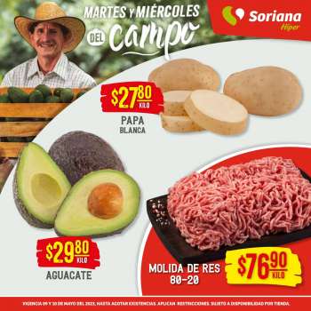 Folleto actual Soriana Híper - 9.5.2023 - 10.5.2023.