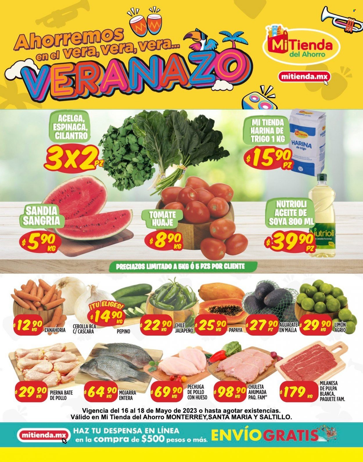 Catálogo Mi Tienda de Ahorro - 16.5.2023 - 18.5.2023. Página 1