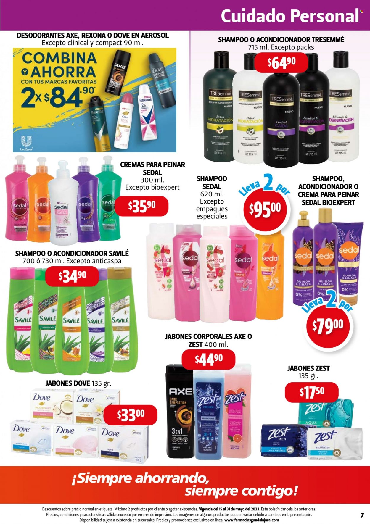Catálogo Farmacias Guadalajara - 15.5.2023 - 31.5.2023. Página 7