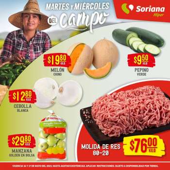 Folleto actual Soriana Híper - 16.5.2023 - 17.5.2023.