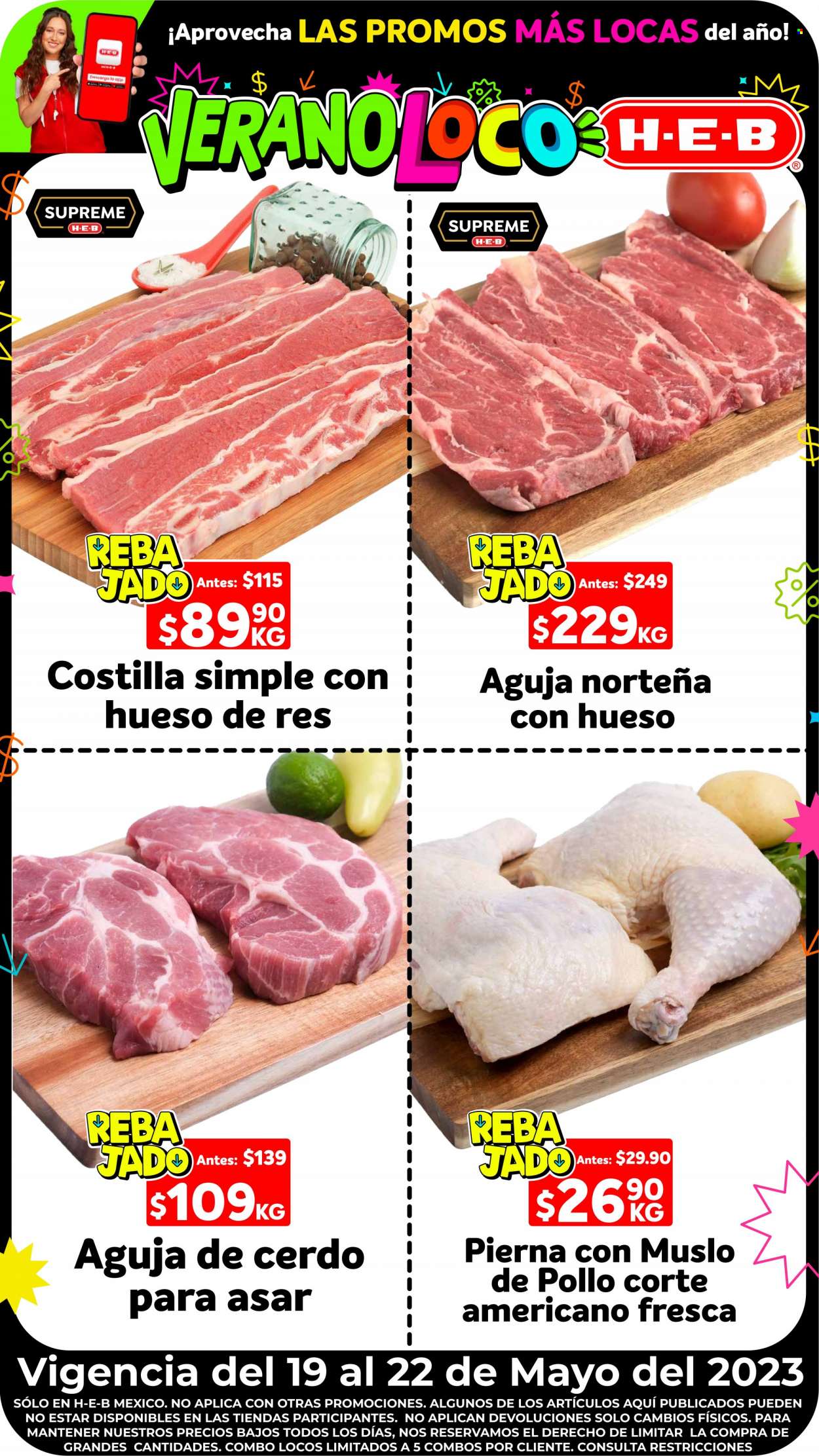 Catálogo H-E-B - 19.5.2023 - 22.5.2023. Página 1