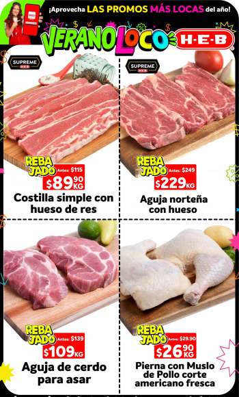 Folleto actual H-E-B - 19.5.2023 - 22.5.2023.