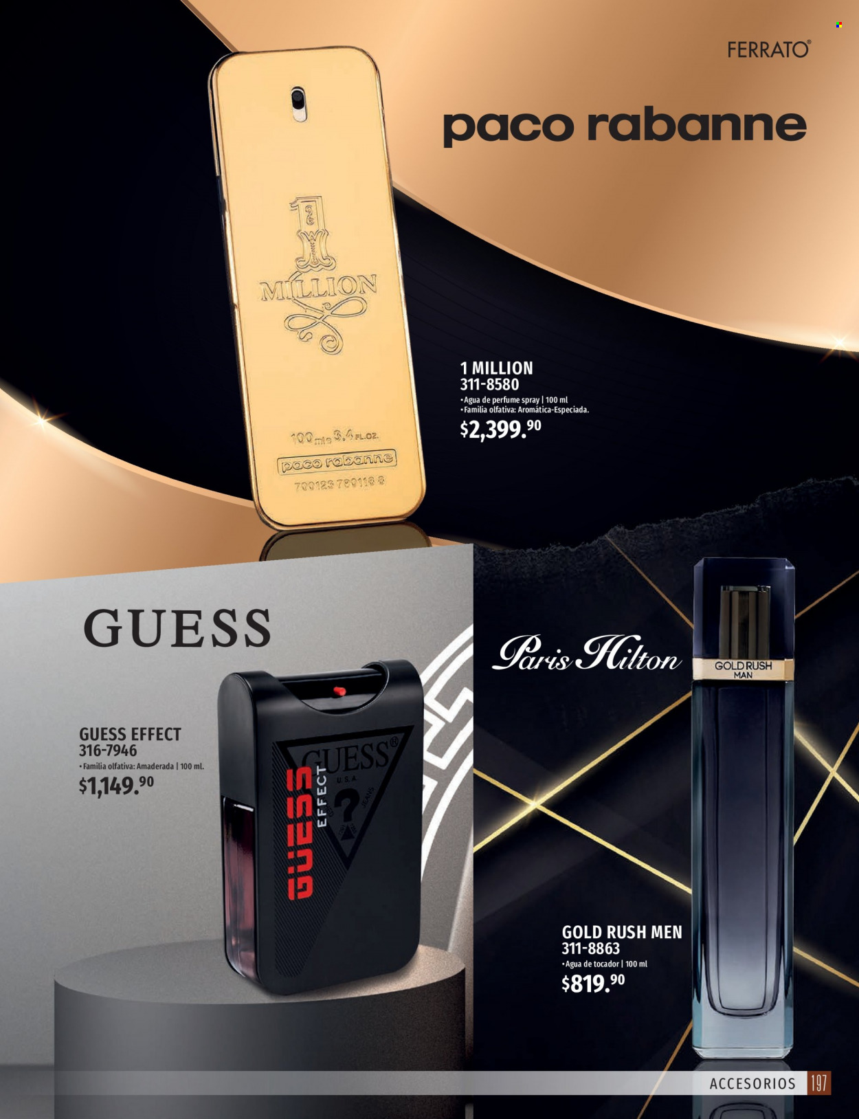 thumbnail - Folleto actual Andrea - Ventas - perfume, Paco Rabanne, vaqueros. Página 197.