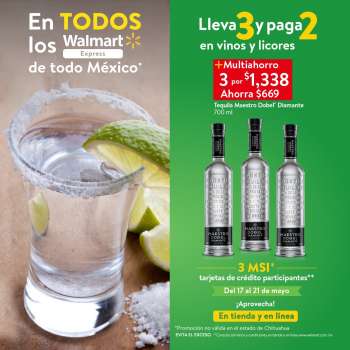 Folleto actual Walmart Express - 17.5.2023 - 21.5.2023.