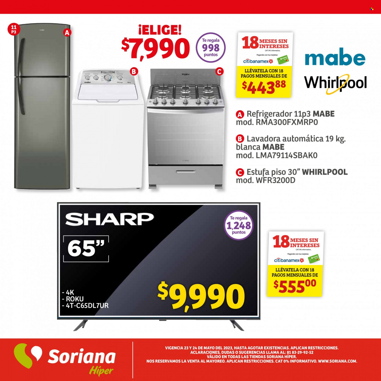 Catálogo Soriana Híper - 23.5.2023 - 24.5.2023. Página 6