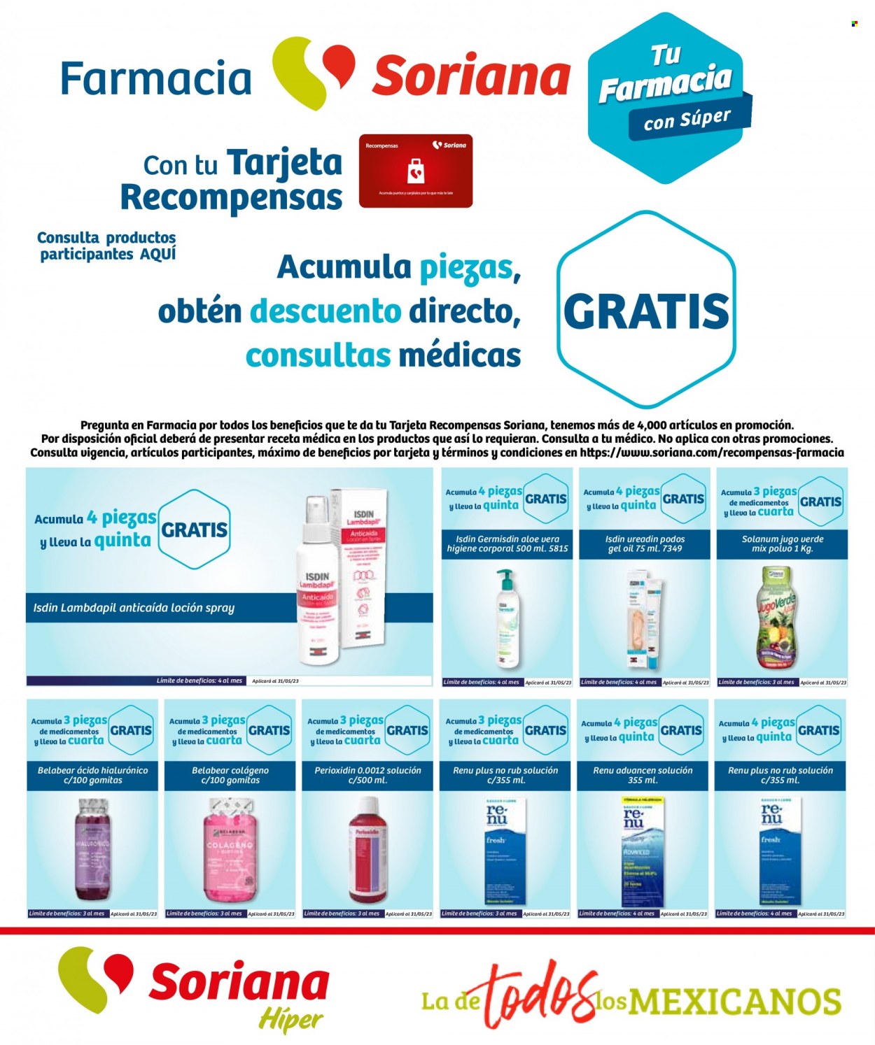 Catálogo Soriana Híper - 1.5.2023 - 31.5.2023. Página 1