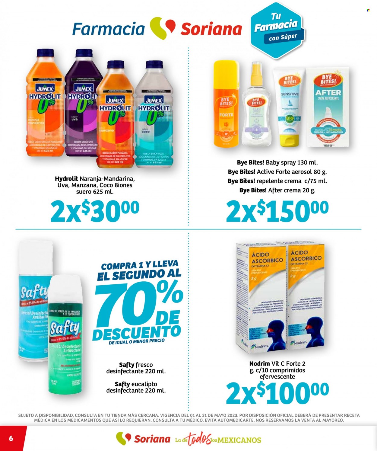 Catálogo Soriana Súper - 1.5.2023 - 31.5.2023. Página 6