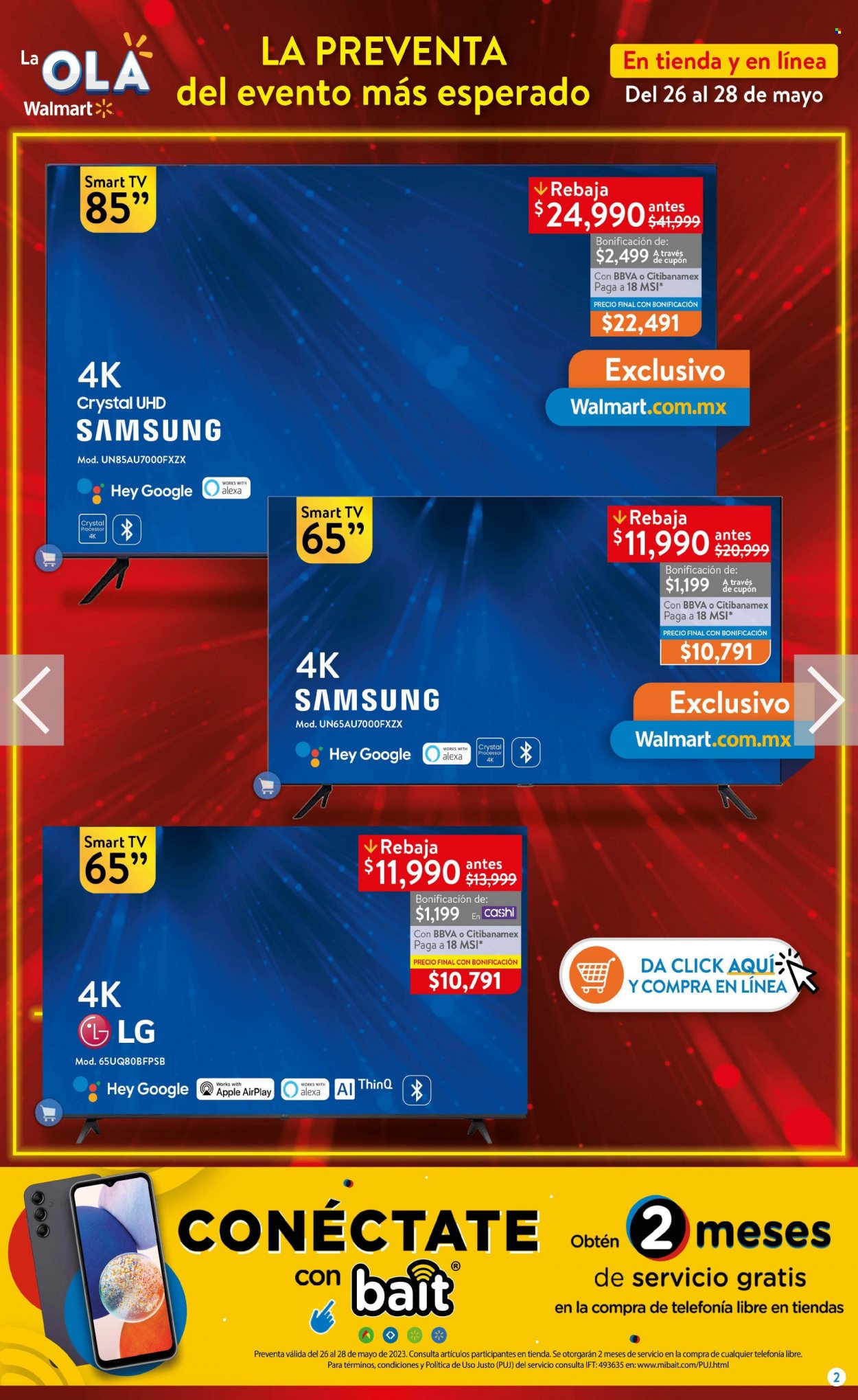 Catálogo Walmart - 26.5.2023 - 28.5.2023. Página 2