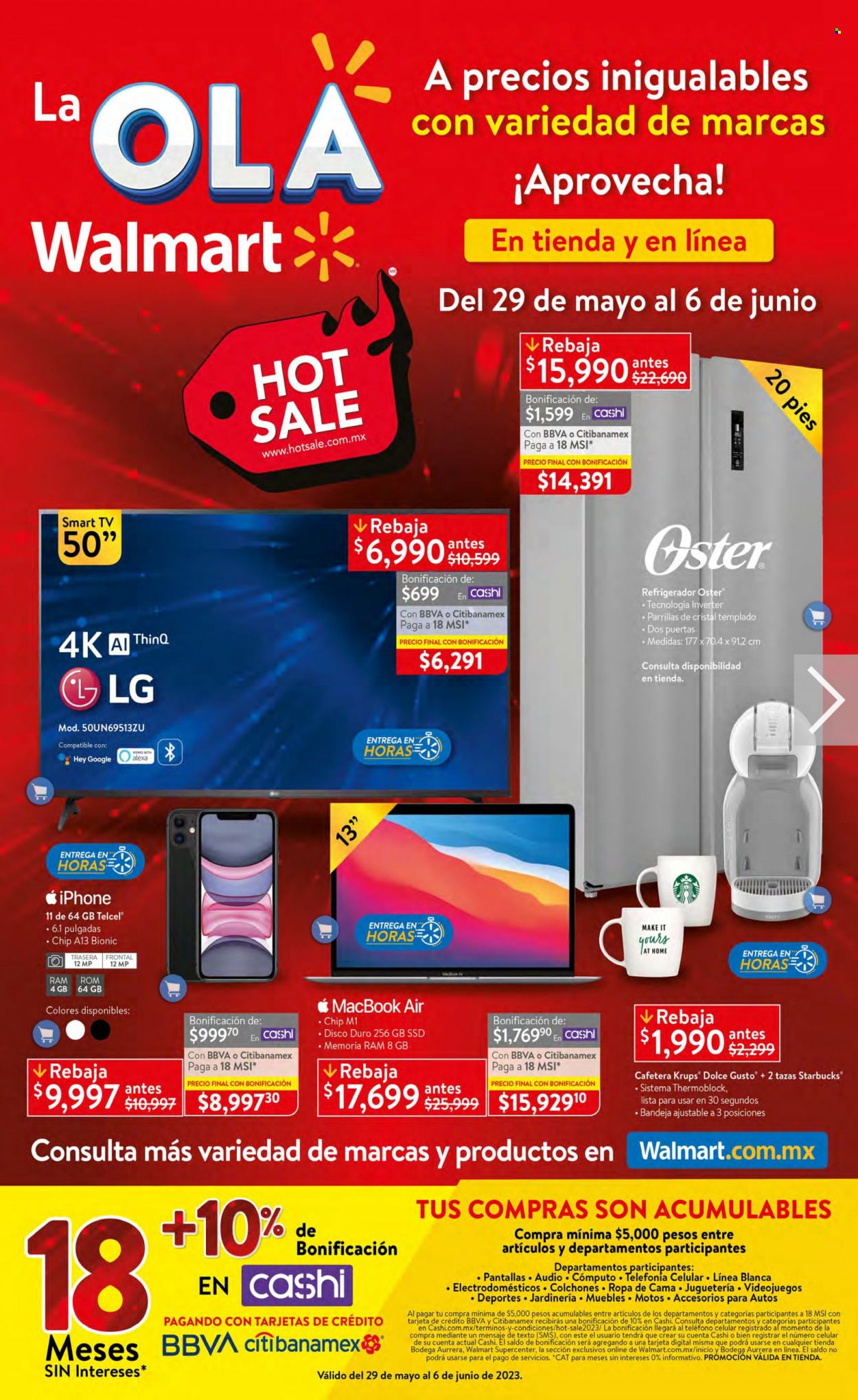 Catálogo Walmart - 29.5.2023 - 6.6.2023. Página 1