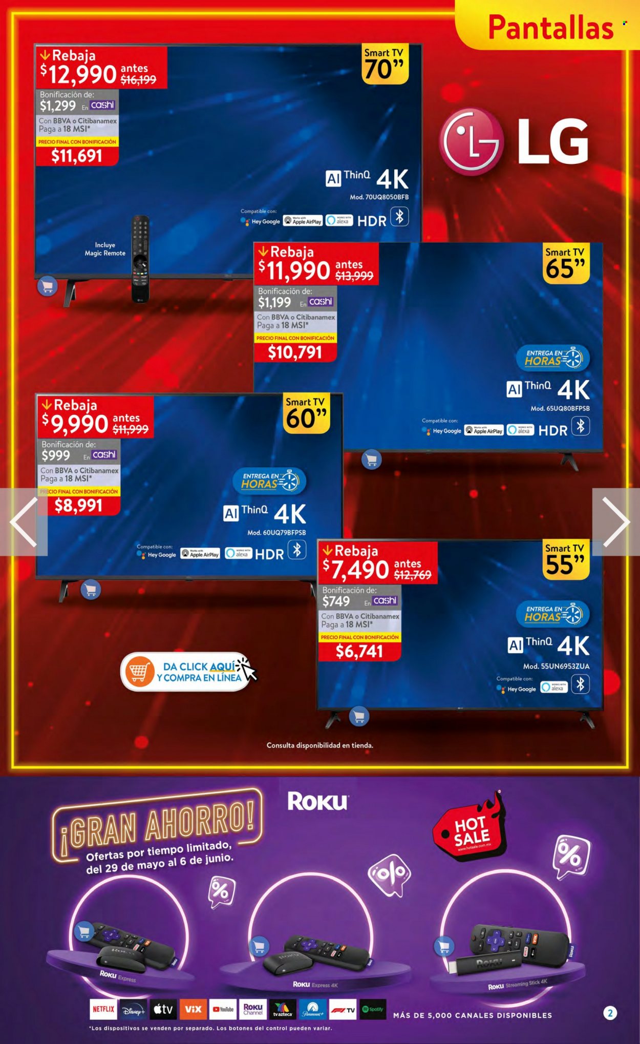 Catálogo Walmart - 29.5.2023 - 6.6.2023. Página 2