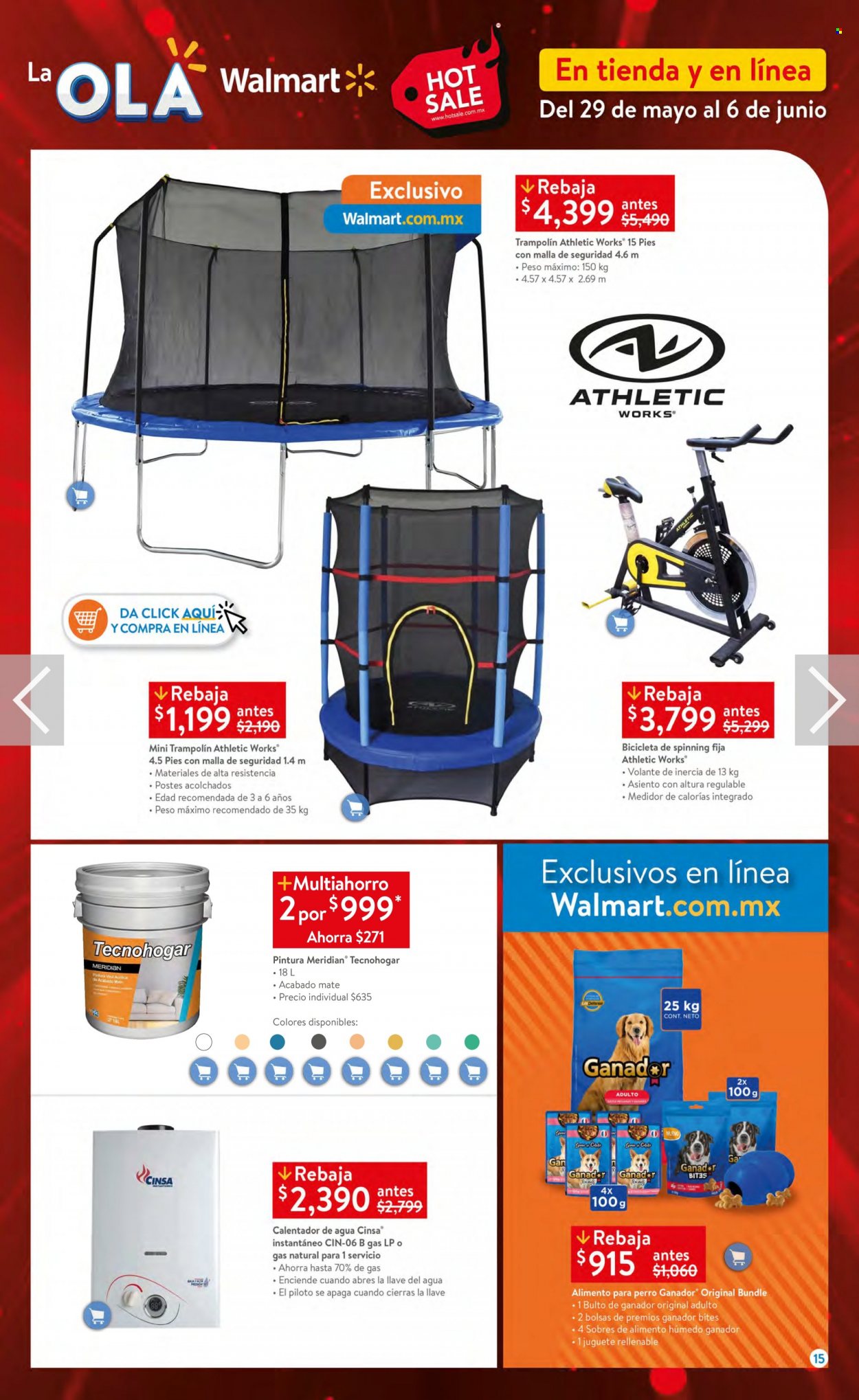 Catálogo Walmart - 29.5.2023 - 6.6.2023. Página 15