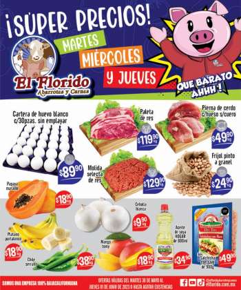 Folleto actual El Florido - 30.5.2023 - 1.6.2023.