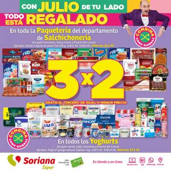 Folleto actual Soriana Súper - 1.6.2023 - 7.6.2023.