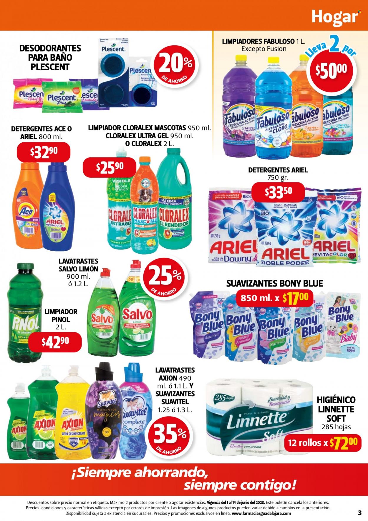 Catálogo Farmacias Guadalajara - 1.6.2023 - 14.6.2023. Página 3