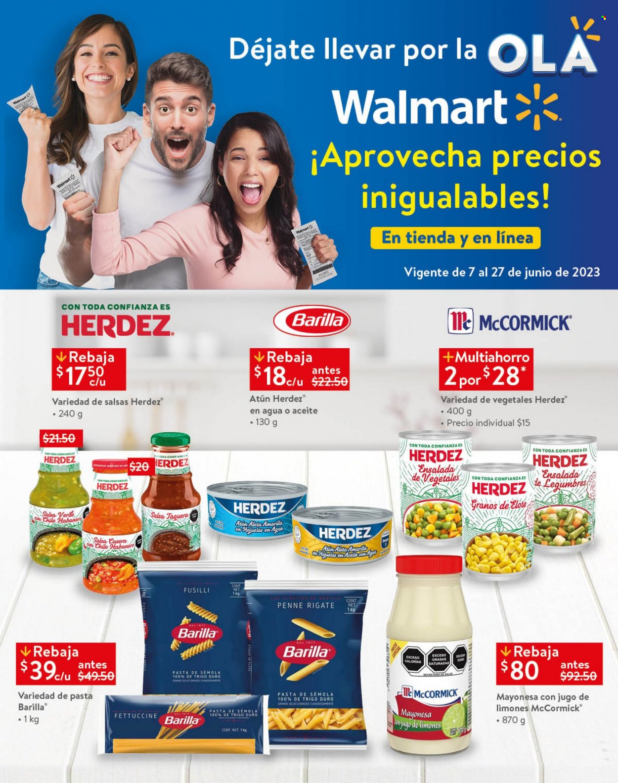Catálogo Walmart - 7.6.2023 - 27.6.2023. Página 1