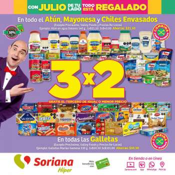 Folleto actual Soriana Híper - 8.6.2023 - 14.6.2023.