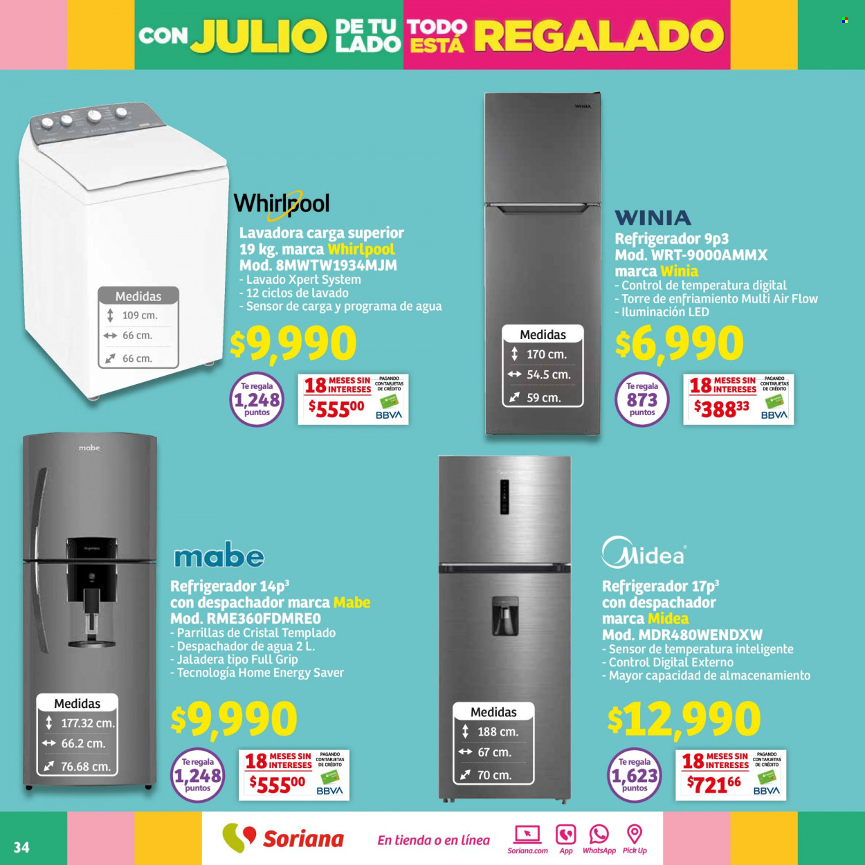 Catálogo Soriana Híper - 8.6.2023 - 14.6.2023. Página 34