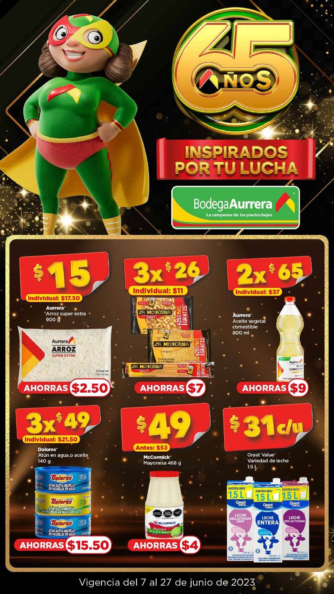 Catálogo Bodega Aurrerá - 7.6.2023 - 27.6.2023. Página 1