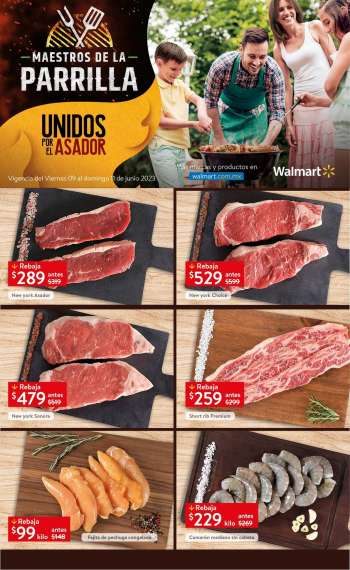 Folleto actual Walmart - 9.6.2023 - 11.6.2023.