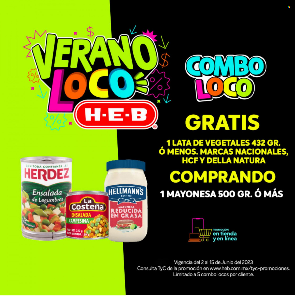 Catálogo H-E-B - 2.6.2023 - 15.6.2023. Página 1