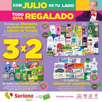 Folleto actual Soriana Súper - 22.6.2023 - 28.6.2023.