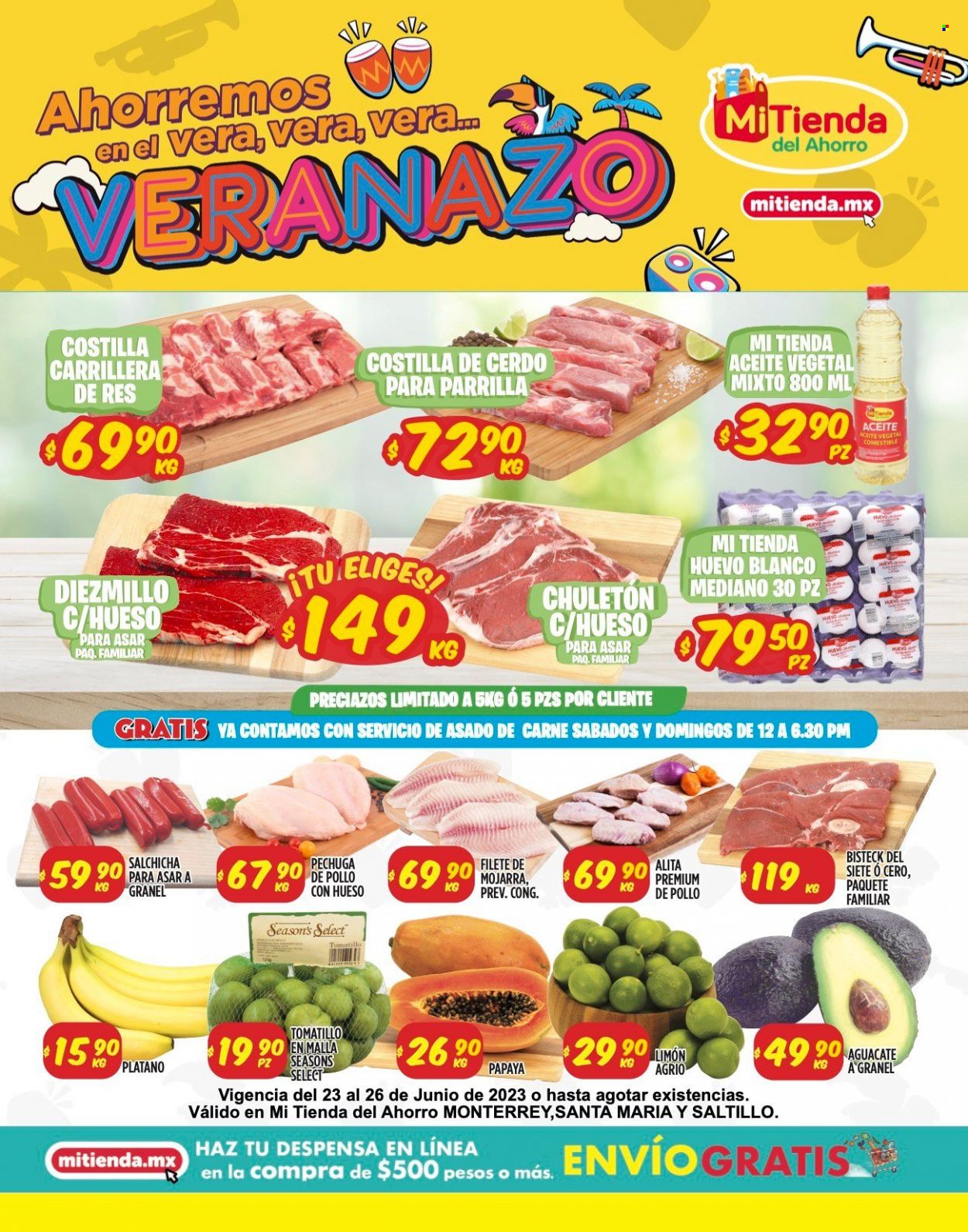 Catálogo Mi Tienda de Ahorro - 23.6.2023 - 26.6.2023. Página 1
