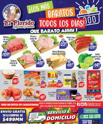 Folleto actual El Florido - 23.6.2023 - 26.6.2023.