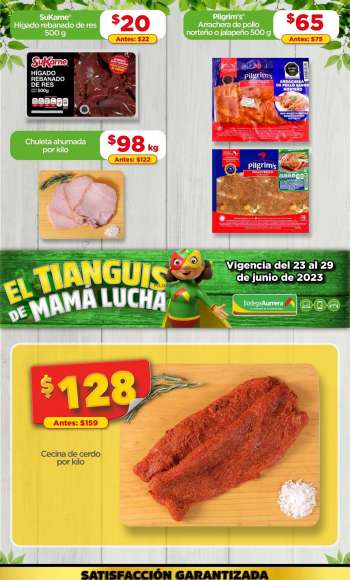 Folleto actual Bodega Aurrerá - 23.6.2023 - 29.6.2023.