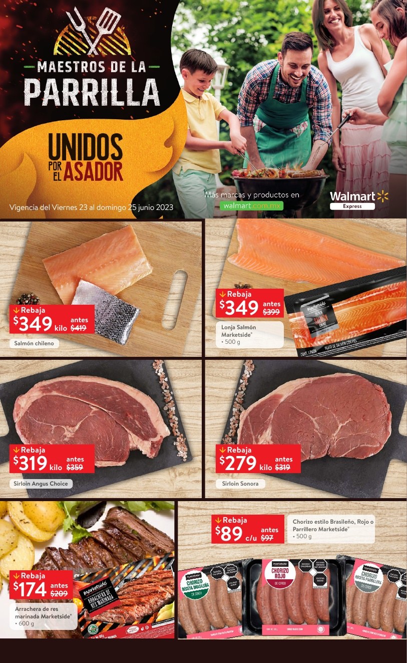 Catálogo Walmart Express - 23.6.2023 - 25.6.2023. Página 1