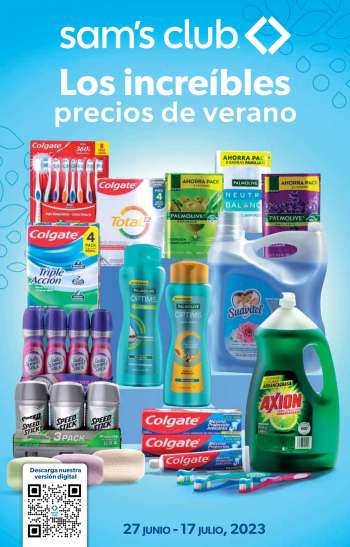 Folleto actual Sam's Club - 27.6.2023 - 17.7.2023.