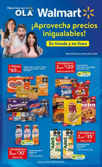 Folleto actual Walmart - 28.6.2023 - 18.7.2023.