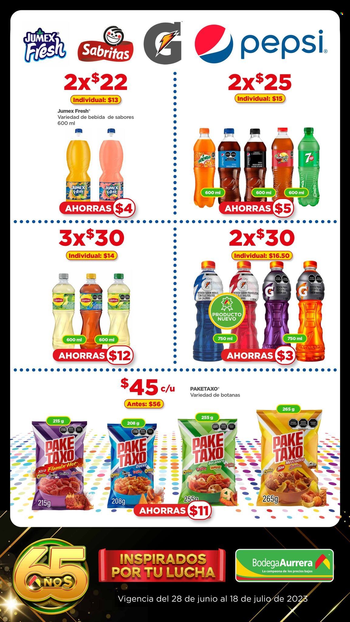 Catálogo Bodega Aurrerá - 28.6.2023 - 18.7.2023. Página 10