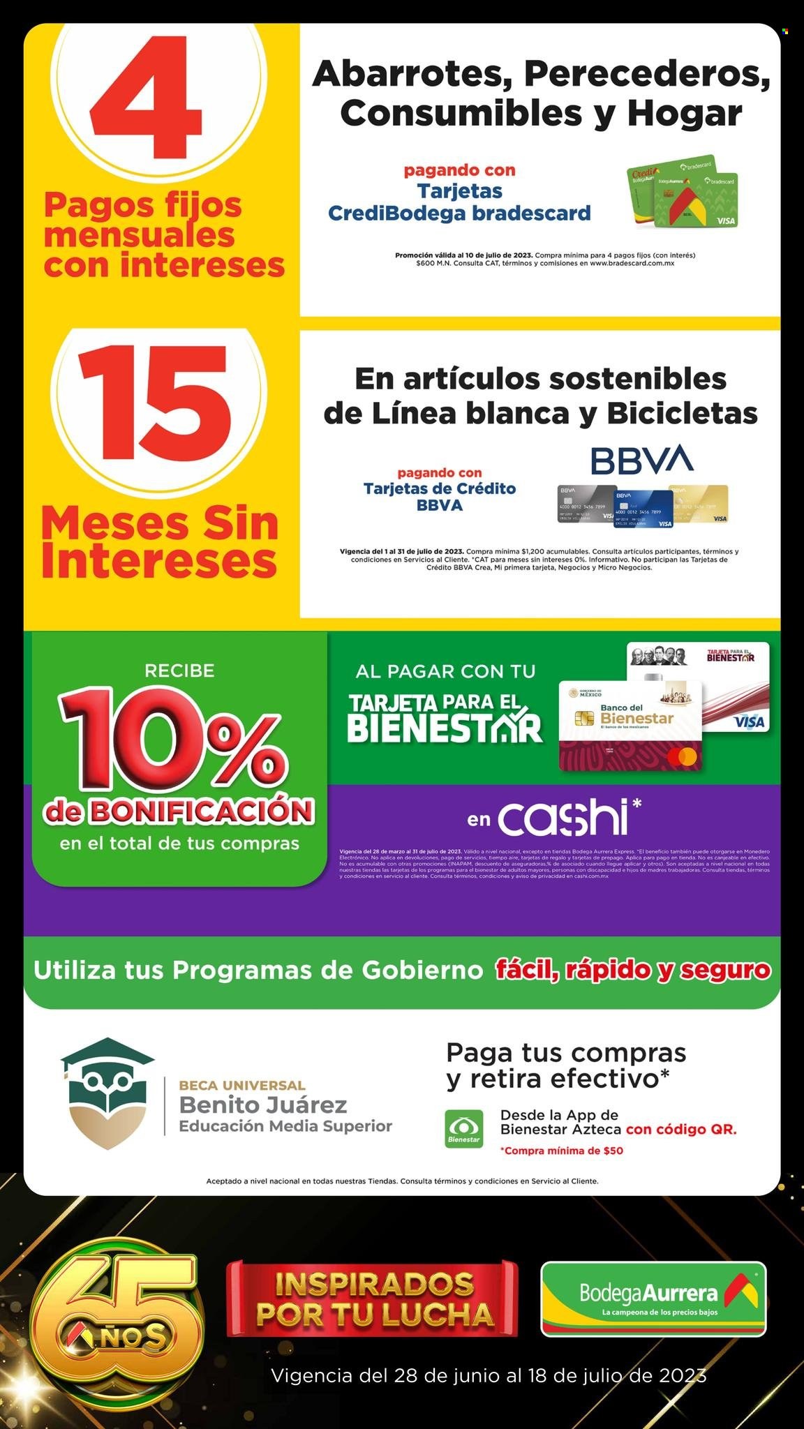 Catálogo Bodega Aurrerá - 28.6.2023 - 18.7.2023. Página 11