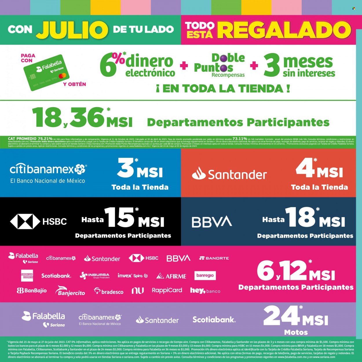 Catálogo Soriana Híper - 29.6.2023 - 5.7.2023. Página 24