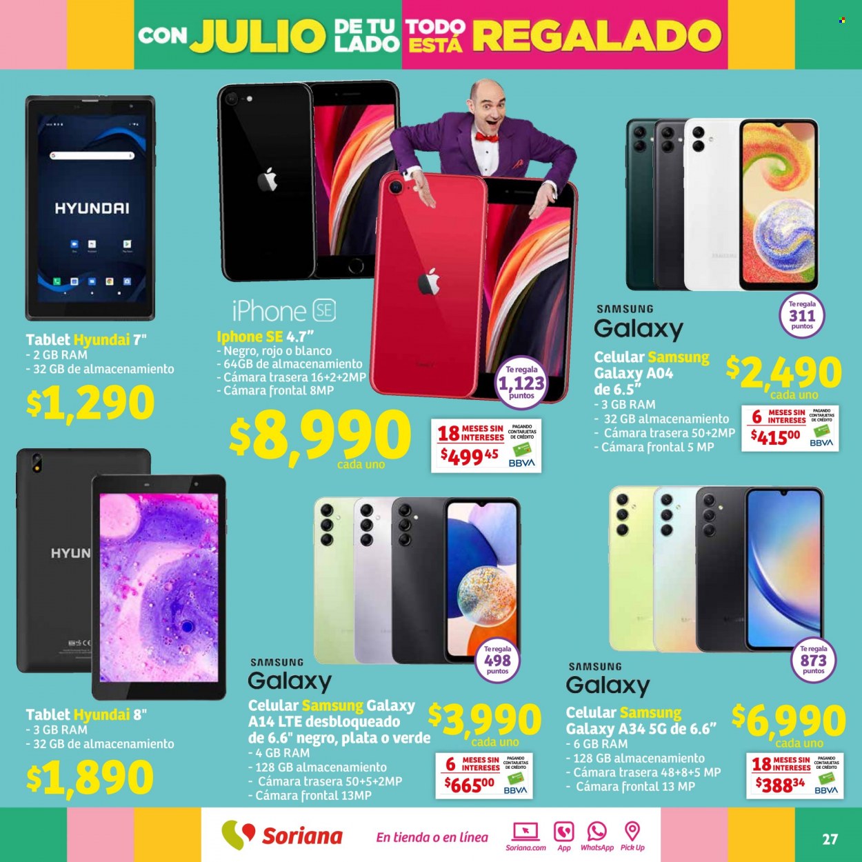 Catálogo Soriana Híper - 29.6.2023 - 5.7.2023. Página 27