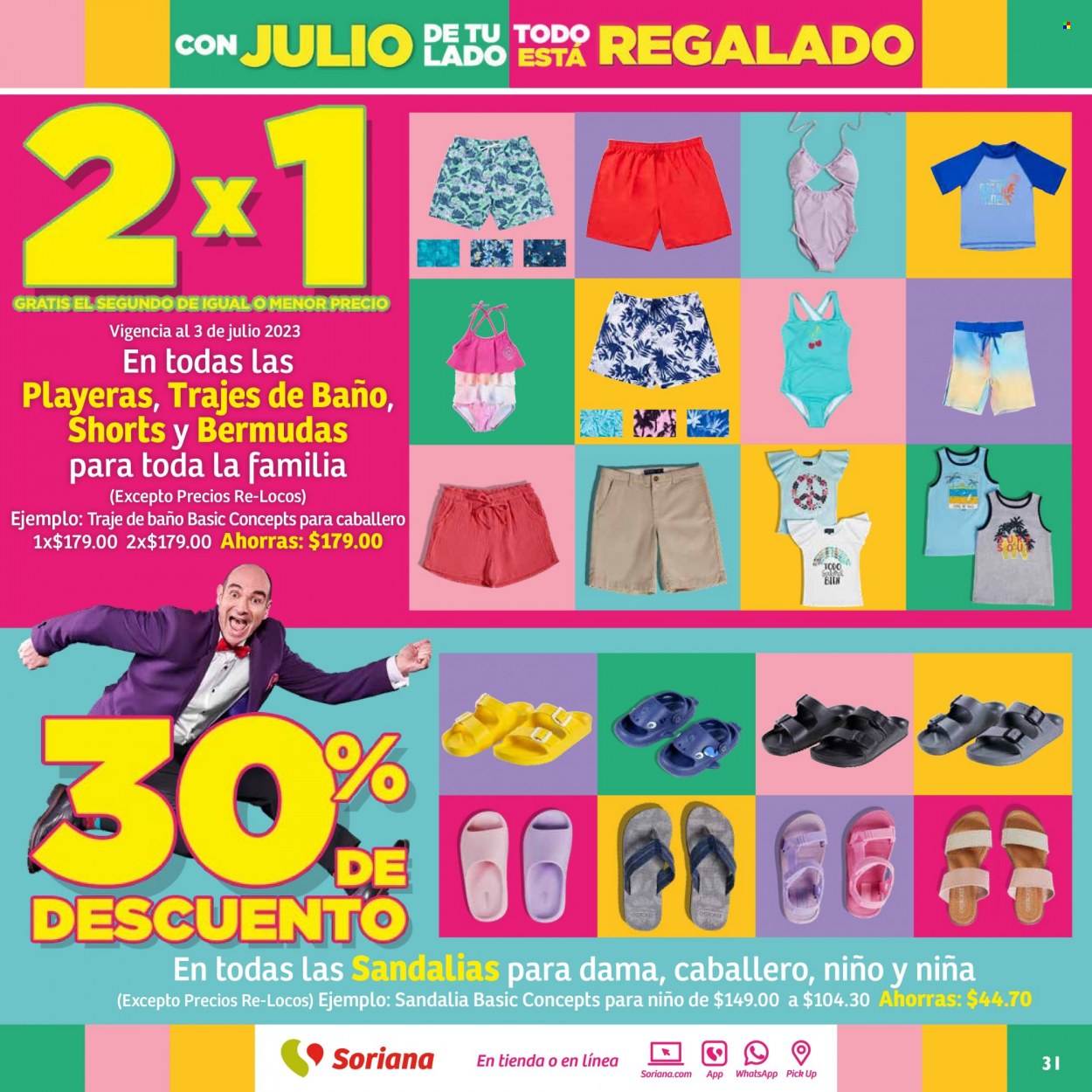 Catálogo Soriana Híper - 29.6.2023 - 5.7.2023. Página 31