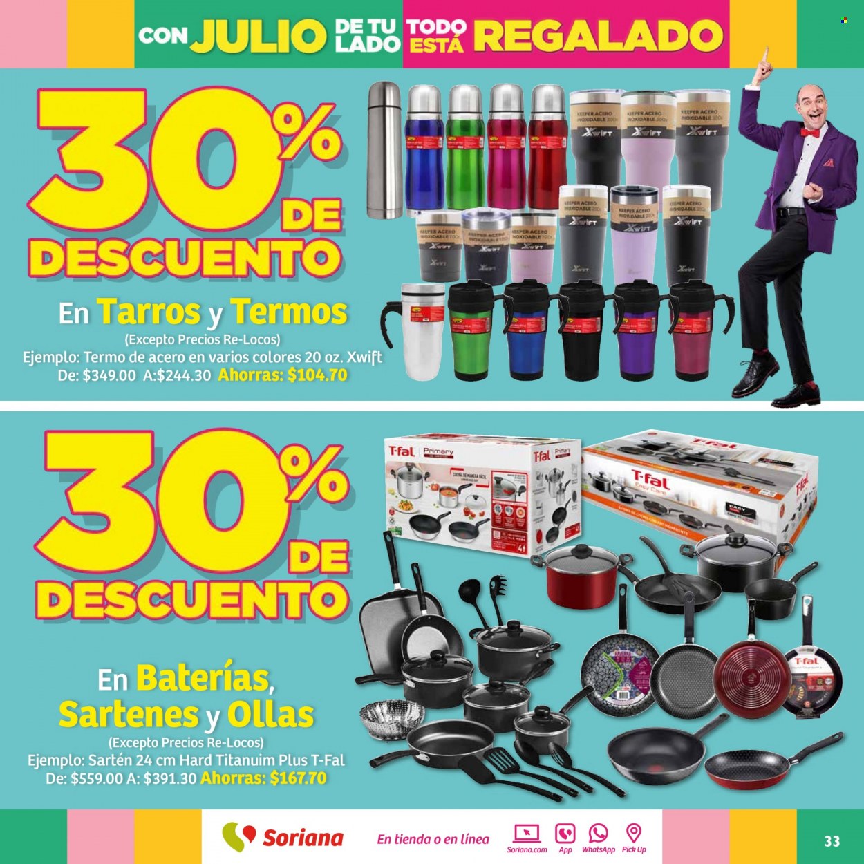 Catálogo Soriana Híper - 29.6.2023 - 5.7.2023. Página 33