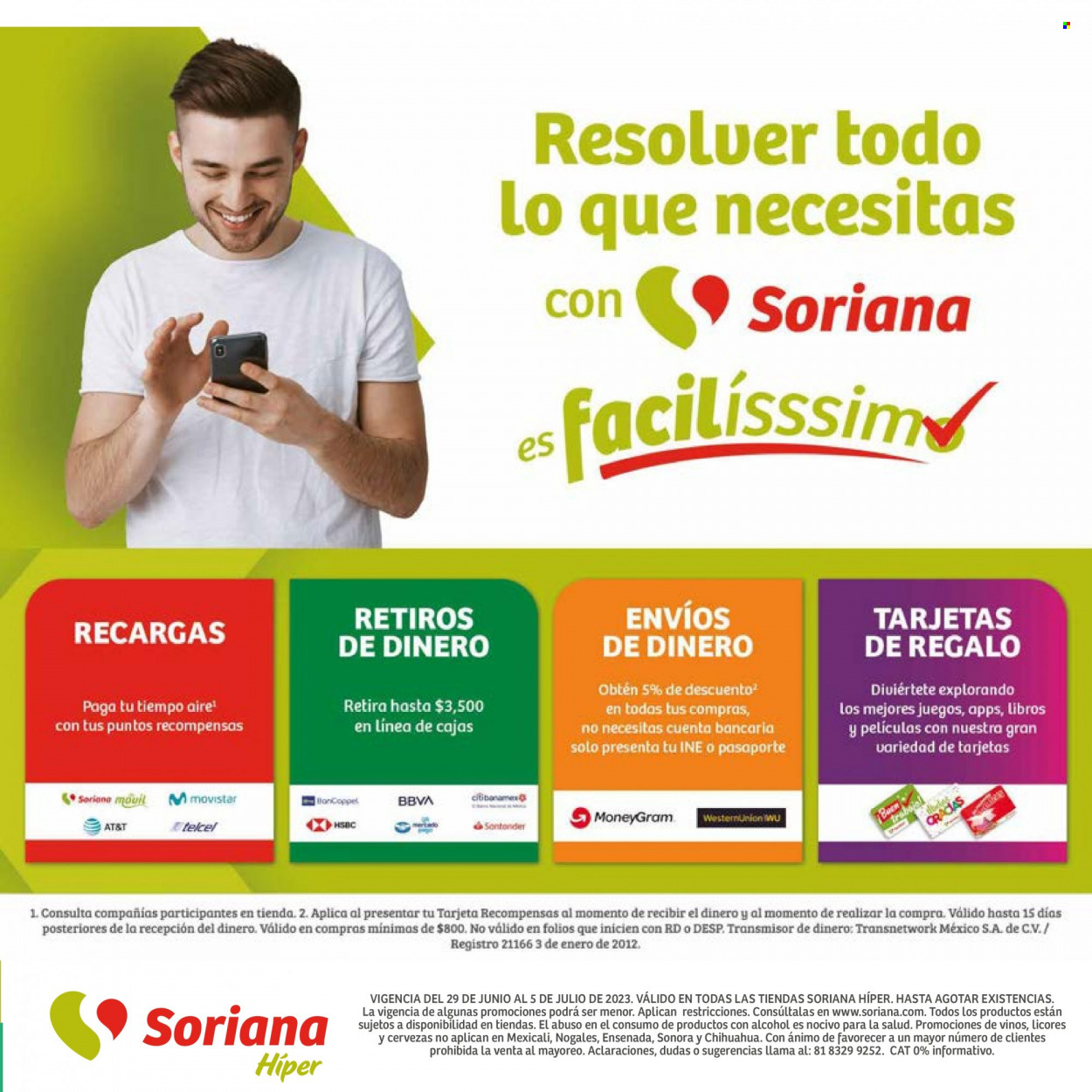 Catálogo Soriana Híper - 29.6.2023 - 5.7.2023. Página 37