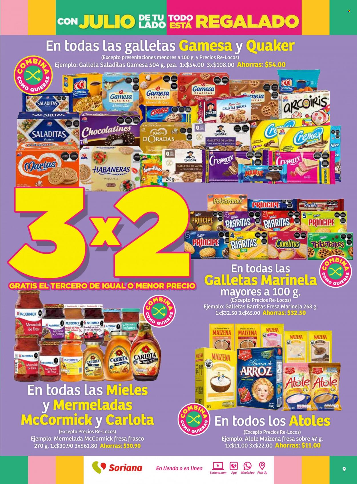 Catálogo Soriana - 29.6.2023 - 5.7.2023. Página 9